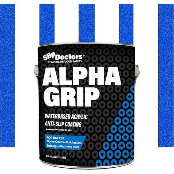Alpha Grip Non-Slip Paint for Concrete & Asphalt (1 Gallon)