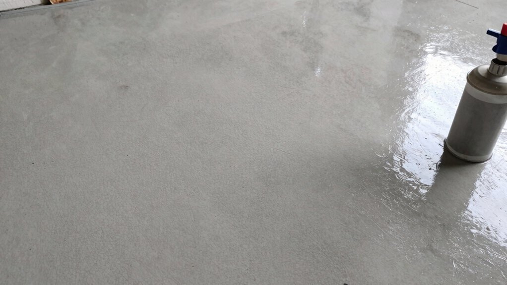 concrete floor paint selection