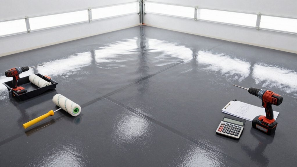 garage coating troubleshooting costs