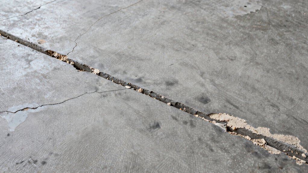 How To Prepare Concrete Before Applying Garage Floor Paint inspect concrete for damage