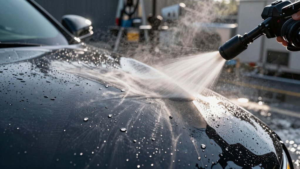 pressure washing shark coating
