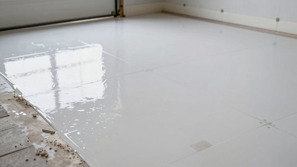 slab preparation repairs surface